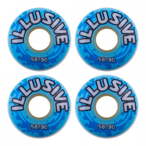 Promocje - Kółka do Rolek Illusive Milks 58mm/90a - Białe (4 szt.) - Zdjęcie 1