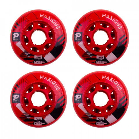 Kółka - Kółka do Rolek Prime Maximus 76mm/73a X-Grip (4 szt.) - Zdjęcie 1
