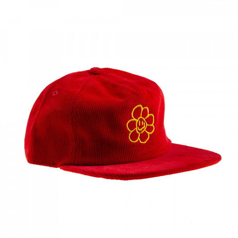 Czapki z daszkiem - Czapka z daszkiem Dream Daisy Corduroy Cap - Pomarańczowa - Zdjęcie 1