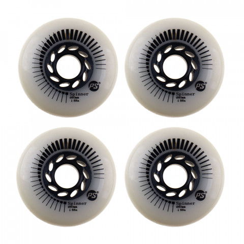 Promocje - Kółka do Rolek Powerslide Spinner 80mm/88A Biało/Czarne OEM (4) - Zdjęcie 1