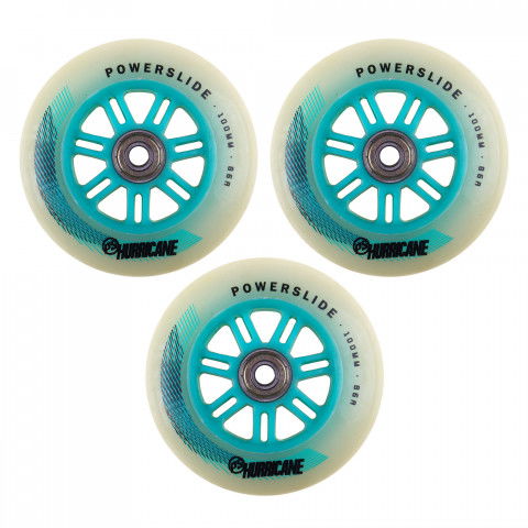 Promocje - Kółka do Rolek Powerslide Hurricane 100mm/86a+ Abec 5 (3) OEM - Zdjęcie 1
