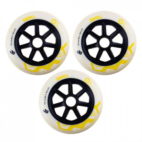 Promocje - Kółka do Rolek Undercover Team X Swell 125mm/86a - Białe (3) OEM - Zdjęcie 1
