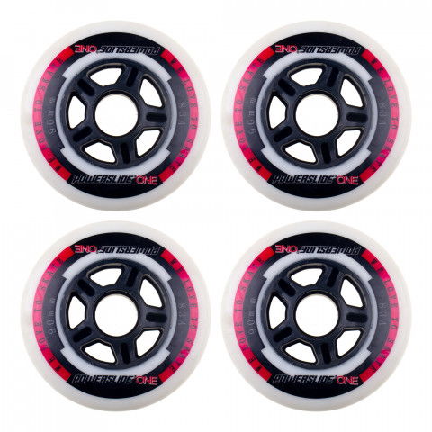Promocje - Kółka do Rolek Powerslide One 90mm/83a - Białe (4 szt.) OEM - Zdjęcie 1