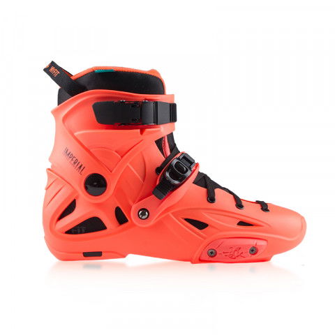 Rolki - Rolki Powerslide Imperial One 2018 - Neon Orange - Boot Only - Zdjęcie 1