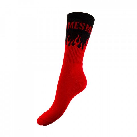 Skarpetki - Mesmer Hots Socks - Czarno/Czerwone - Zdjęcie 1