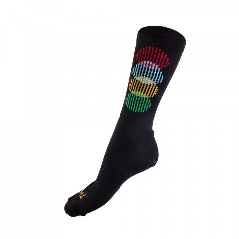 Skarpetki - Them Intersection Socks - Czarne - Zdjęcie 1
