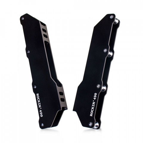 Szyny - Szyny do rolek Rockin 4x90 (165mm) - Ciemno Szare - Zdjęcie 1