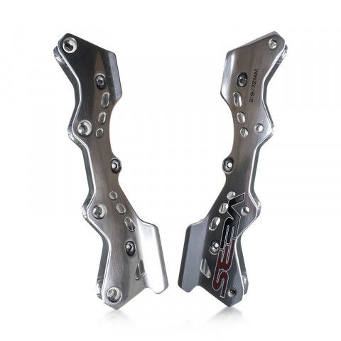 Promocje - Szyny do rolek Seba Deluxe 976 Frame 219 (4x72mm) - Srebrne - Zdjęcie 1