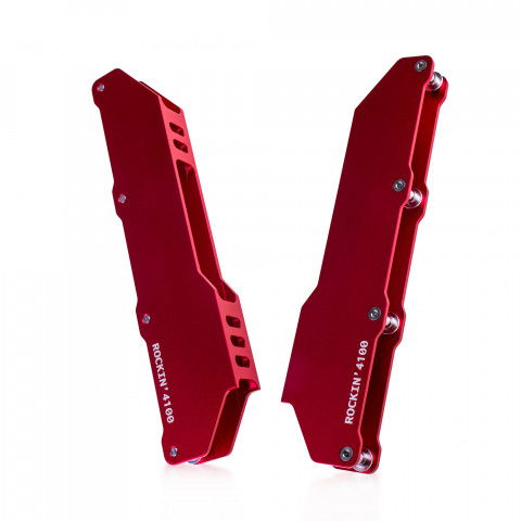 Szyny - Szyny do rolek Rockin 4x100 (165mm) - Czerwone - Zdjęcie 1