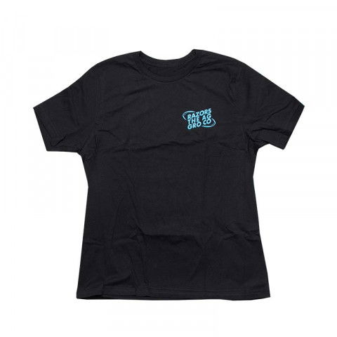 Koszulki - Koszulka Razors Aggro T-Shirt - Black/Turquoise - Zdjęcie 1