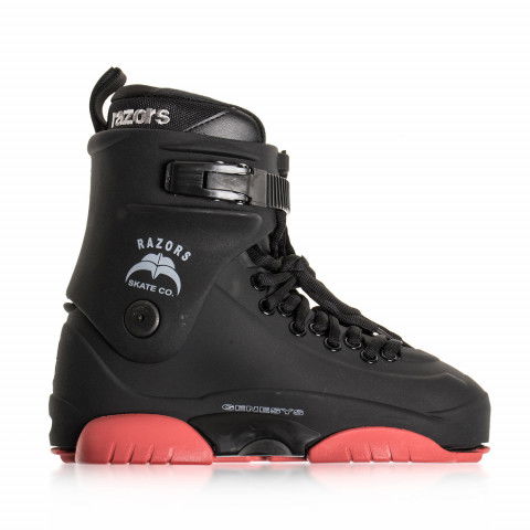 Rolki - Rolki Razors Genesys I - Czarno/Czerwone - Boot Only - Zdjęcie 1