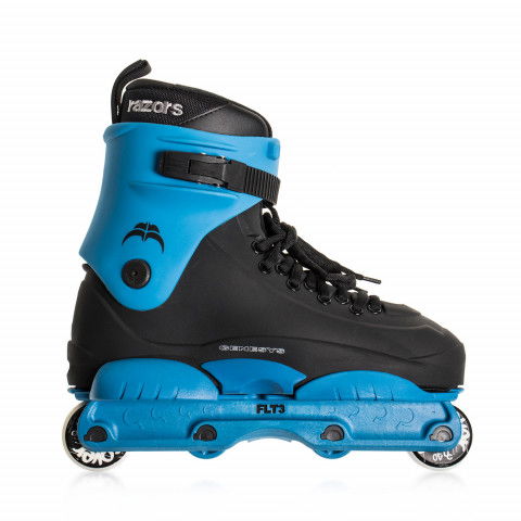 Rolki - Rolki Razors Genesys - FTL 3 Custom - Czarno/Niebieskie - Zdjęcie 1