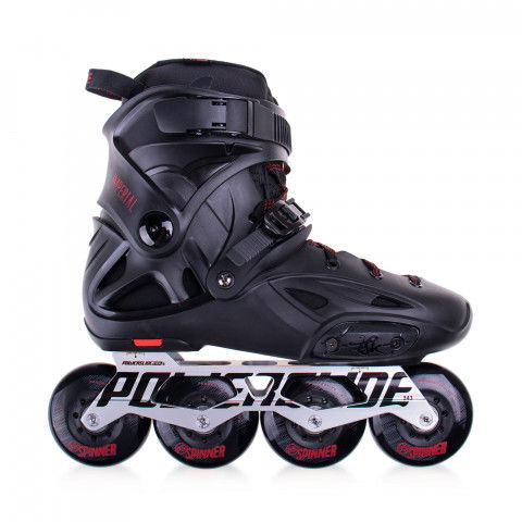 Rolki - Rolki Powerslide Imperial 80 Special Edition Flat - Czarne - Zdjęcie 1