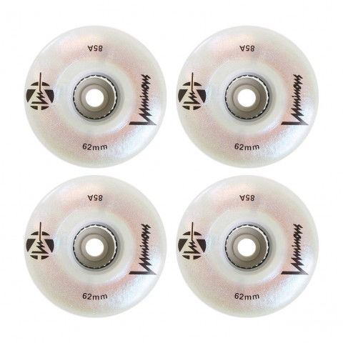 Promocje - Kółka do wrotek Luminous LED Quad 62mm/85a - Nacre (4 szt.) - Zdjęcie 1
