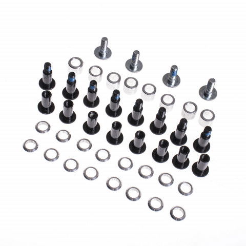 Śruby / Tulejki - Kizer Axle Set - Czarne - Zdjęcie 1