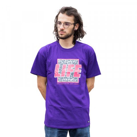 Koszulki - Koszulka Bladelife Life Air Tee - Purpurowa - Zdjęcie 1