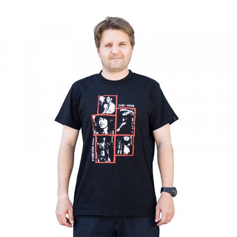 Koszulki - Koszulka Hive Jethro TS - Czarny - Zdjęcie 1