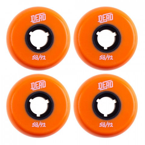 Kółka - Kółka do Rolek Dead X Too Easy 58mm/92a - Pomarańczowe (4 szt.) - Zdjęcie 1