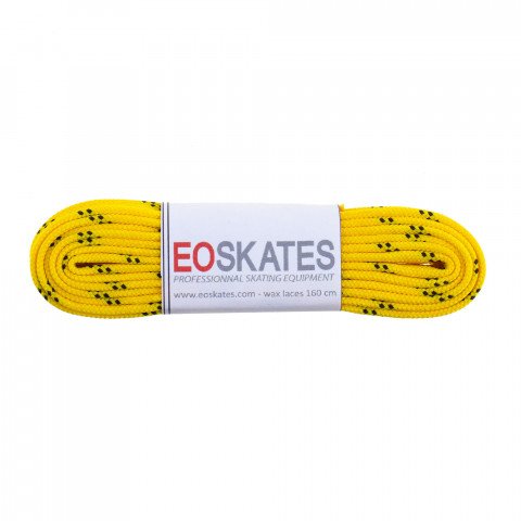 Sznurówki - Sznurówki EO Skates Waxed Laces 160cm - Żółte - Zdjęcie 1