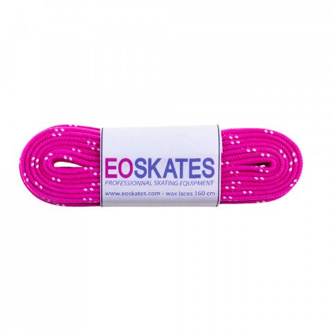 Sznurówki - Sznurówki EO Skates Waxed Laces 160cm - Różowe - Zdjęcie 1