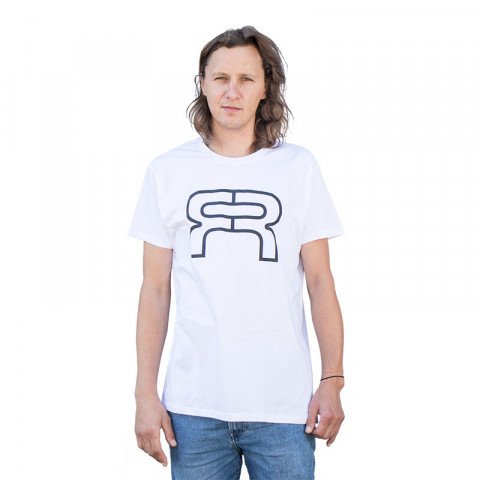 Koszulki - Koszulka FR Classic Logo T-shirt - Biały - Zdjęcie 1