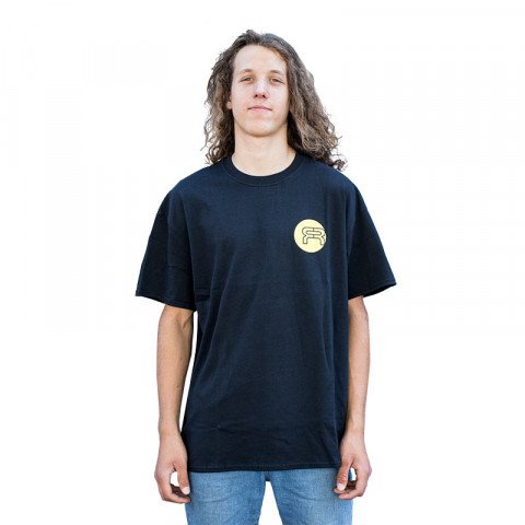 Koszulki - Koszulka FR Skate Draw T-shirt - Czarny - Zdjęcie 1