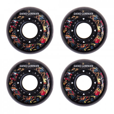 Kółka - Kółka do Rolek BHC Dano Gorman 60mm/89a (4 szt.) - Zdjęcie 1