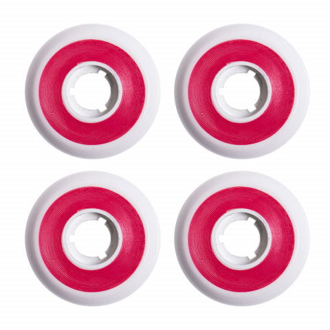 Kółka - Kółka do Rolek Dead Team 58mm/92a - Biało/Fuchsia Ring - Zdjęcie 1