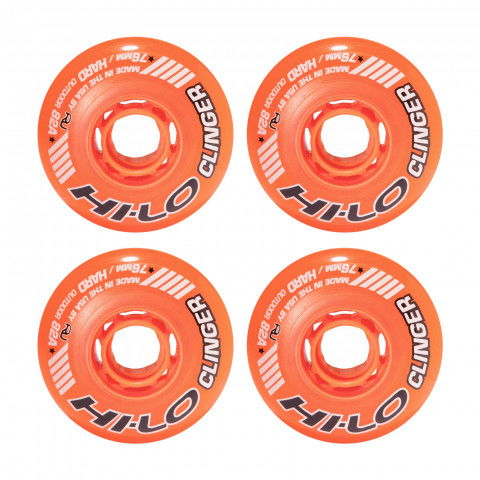 Kółka - Kółka do Rolek Mission Hi-Lo Clinger Outdoor 80mm/82a (4 szt.) - Zdjęcie 1