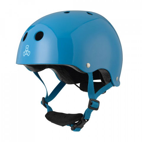 Kaski - Kask Triple Eight Lil 8 Dual Certified - Niebieski - Zdjęcie 1
