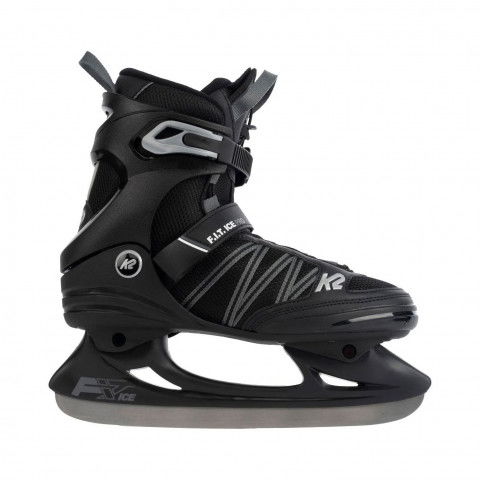 K2 - Łyżwy K2 F.I.T. PRO ICE - Czarno/Szare - Zdjęcie 1