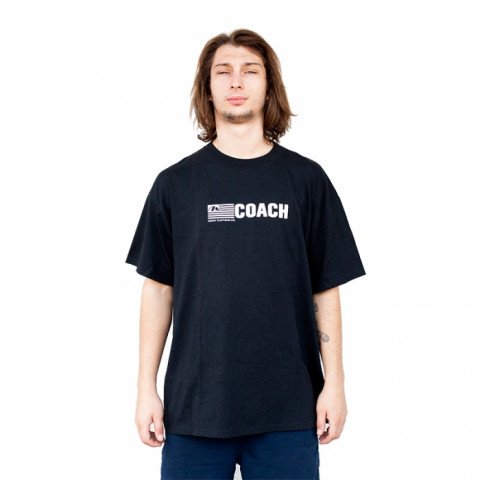 Koszulki - Koszulka Monx Clothing Coach - Tshirt - Black - Zdjęcie 1