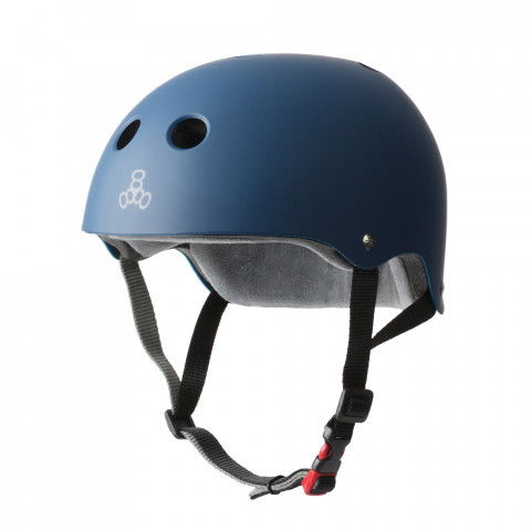 Kaski - Kask Triple Eight THE Certified Sweatsaver - Granatowy - Zdjęcie 1