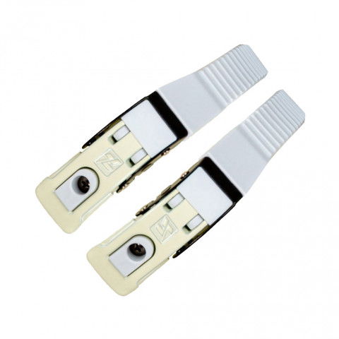 Klamry / Rzepy - Kizer Supreme Buckle Set - Piaskowo/Białe - Zdjęcie 1