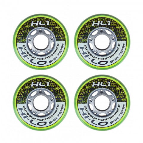 Kółka - Kółka do Rolek Mission Hi-Lo HL:1 Outdoor 76mm/84A (1 szt.) - Zdjęcie 1