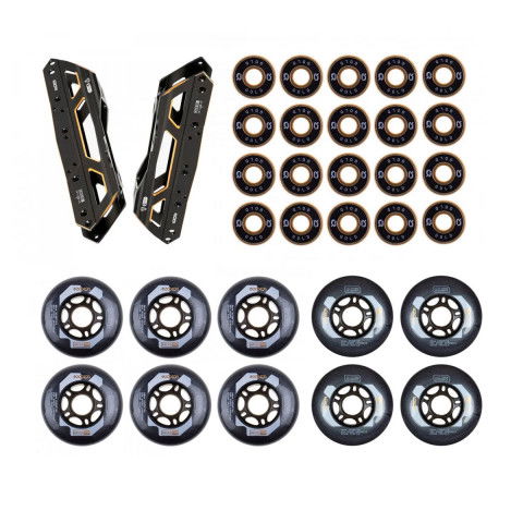 Szyny - Szyny do rolek Iqon TR Decode Pro 2x84/3x80 Dark X Access - Kompletne - Zdjęcie 1