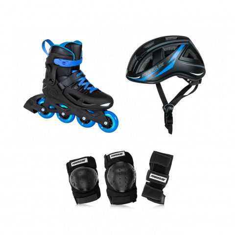 Rolki - Rolki Powerslide Stargaze + Ochraniacze + Kask - Zdjęcie 1