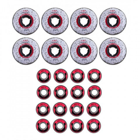 Kółka - Kółka do Rolek Gawds Michel Prado II 60mm/90a X Wicked Abec 5 (8 szt.) - Zdjęcie 1
