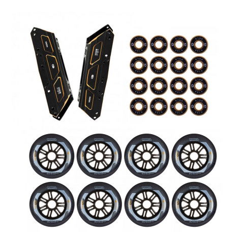 Szyny - Szyny do rolek Iqon AG Decode Pro 110 Dark X Access - Kompletne - Zdjęcie 1