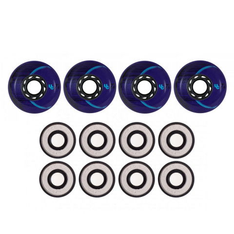 Kółka - Kółka do Rolek Undercover Cosmic Eclipse 72mm/86a + Famus United Abec 5 RS (4 szt.) - Zdjęcie 1