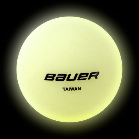 Inne - Bauer Piłeczka Street Hockey - Glow (1 szt.) - Zdjęcie 1