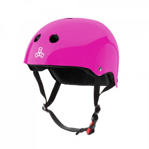 Kaski - Kask Triple Eight THE Certified Sweatsaver - Różowy - Zdjęcie 1