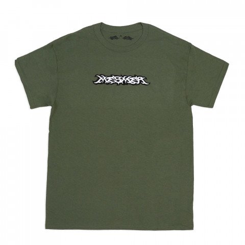 Koszulki - Koszulka Mesmer Jagged TS - Ciemno Zielony - Zdjęcie 1