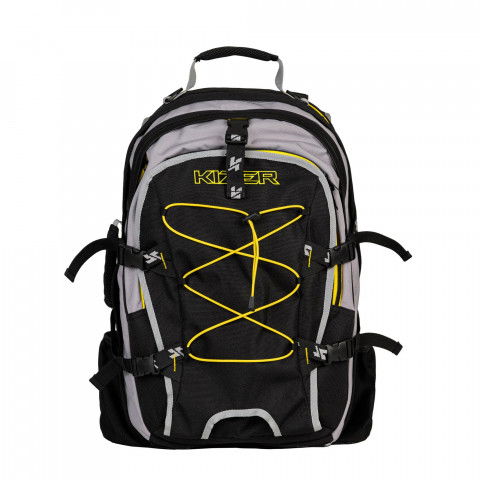Plecaki - Plecak Kizer Backpack - Czarno/Szary - Zdjęcie 1