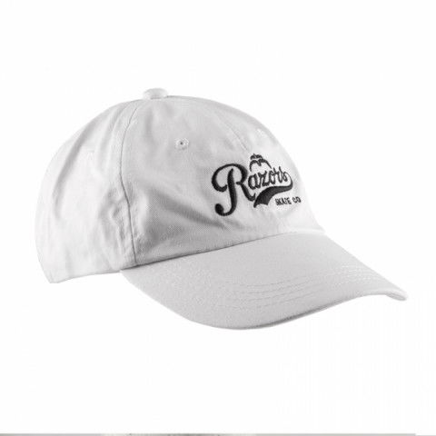 Czapki z daszkiem - Czapka z daszkiem Razors Slugger Hat - White - Zdjęcie 1