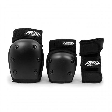 Ochraniacze - Ochraniacze REKD Heavy Duty Triple Pad Set - Czarny - Zdjęcie 1