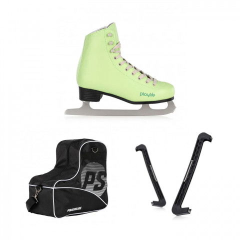 Playlife - Łyżwy Playlife Classic - Fresh Mint + Ochraniacze + Torba - Zdjęcie 1