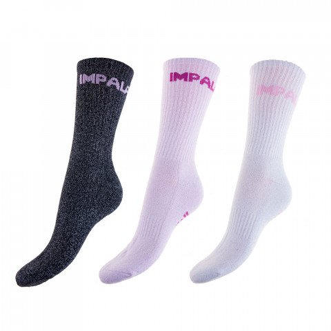 Skarpetki - Impala Skate Socks - Sparkle (3 pary) - Zdjęcie 1