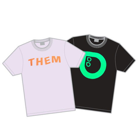 Koszulki - Koszulka Hedonskate + Them/Dead TS - Zdjęcie 1