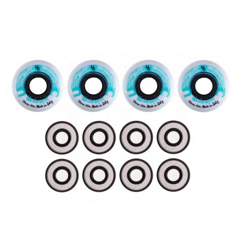 Kółka - Kółka do Rolek Undercover IT 58mm/90a + Famus United Abec 5 RS (4 szt.) - Zdjęcie 1